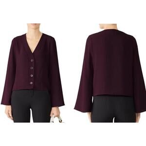 Womens Amanda Uprichard Purple Petra Blouse Size M
EUC!